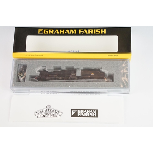 5 - Three cased Graham Farish by Bachmann N gauge locomotives to include 372-136 Black 5 45216 BR lined ... 