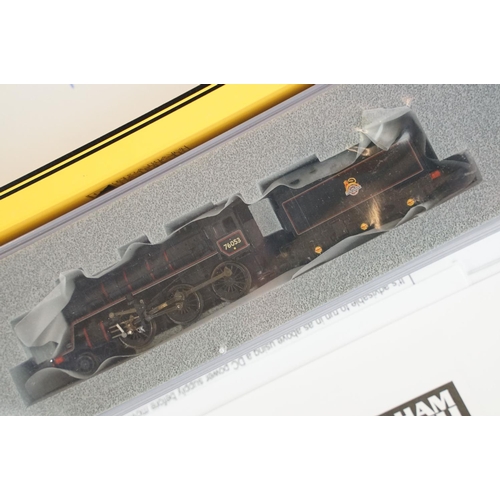 8 - Three cased Graham Farish by Bachmann N gauge locomotives to include 372-650 Standard Class 4MT 2-6-... 