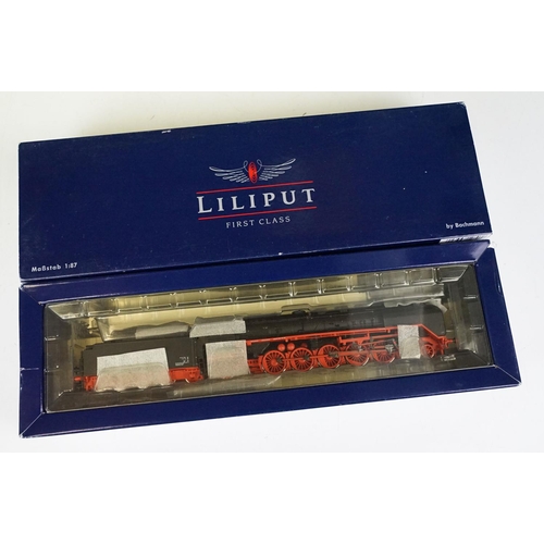 88 - Two boxed Liliput by Bachmann First Class HO gauge locomotives to include L100523 BR 05 001 Stromlin... 