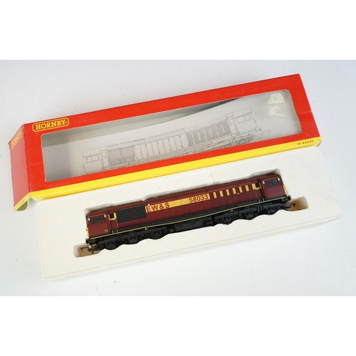 99 - Four boxed Hornby OO gauge locomotives to include R2075 Class 56 EWS Locomotive 56058, R2758 Arriva ... 