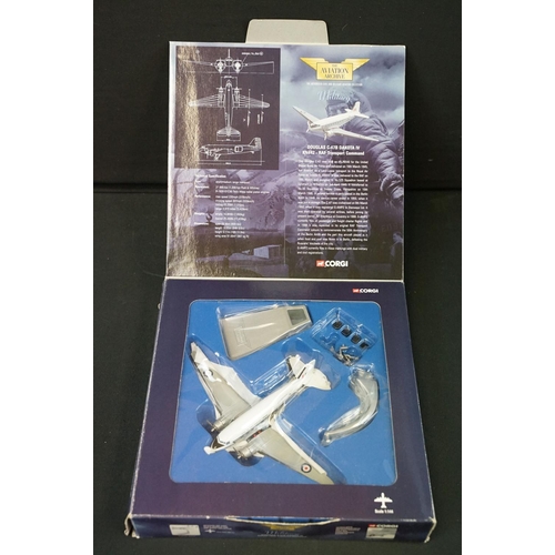 1170 - Eight boxed Corgi Aviation Archive diecast models to include Classic 5 x Military Air Power (AA32901... 