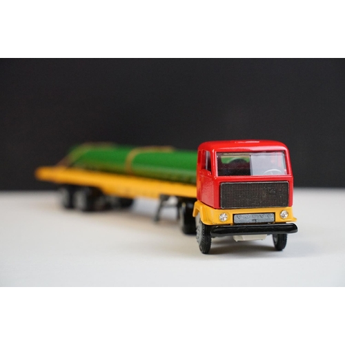 1171 - Two boxed Tekno early issue haulage diecast models to include 426 Volvo FB88 Pipe Trailer with red c... 