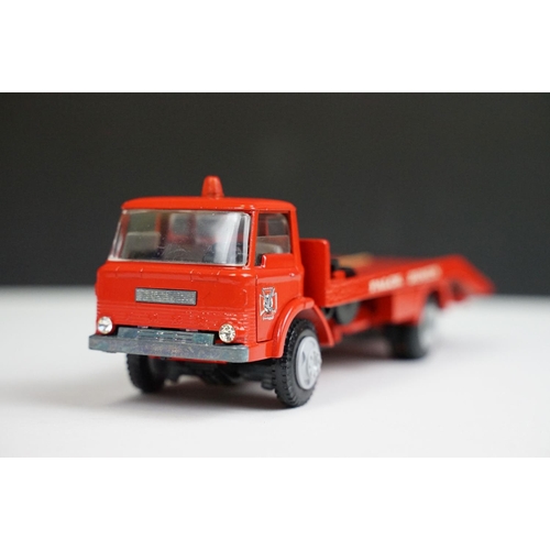 1172 - Three boxed Tekno early issue haulage diecast models to include 920 Ford D800 Recovery Fire Truck ‘F... 