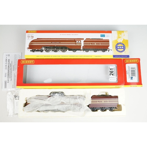 261 - Boxed Hornby NRM Special Edition OO gauge R2689 LMS 4-6-2 Coronation Class Locomotive 6229 Duchess o... 