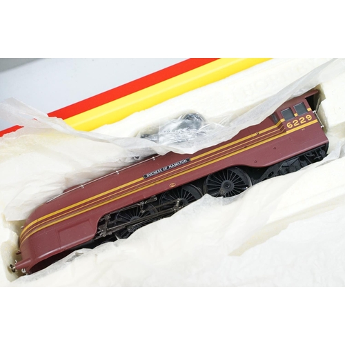 261 - Boxed Hornby NRM Special Edition OO gauge R2689 LMS 4-6-2 Coronation Class Locomotive 6229 Duchess o... 