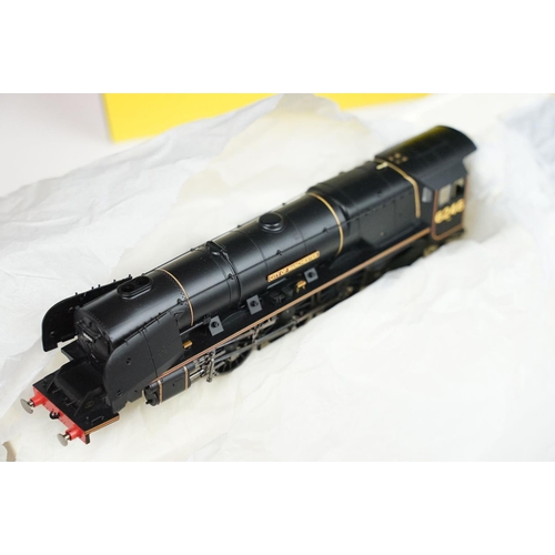 262 - Two boxed Hornby OO gauge locomotives to include R2270 LMS 4-6-2 Coronation Class City of Edinburgh ... 