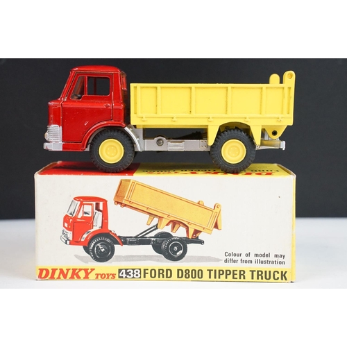 1221 - Five boxed Dinky commercial diecast models to include 973 Eaton Yale Articulated Tractor Shovel, 976... 