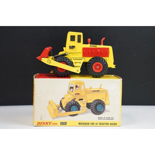 1221 - Five boxed Dinky commercial diecast models to include 973 Eaton Yale Articulated Tractor Shovel, 976... 