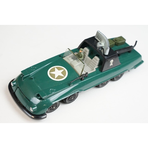 1223 - Seven boxed Dinky military diecast models to include 602 Armoured Command Car, 618 AEC Artic Transpo... 