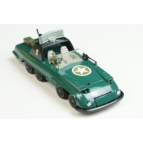 1223 - Seven boxed Dinky military diecast models to include 602 Armoured Command Car, 618 AEC Artic Transpo... 