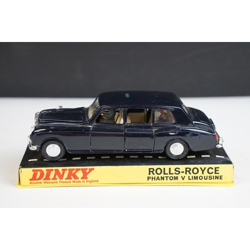 1226 - Six boxed / cased Dinky diecast models to include 1402 Ford Galaxie 500 in purple, 190 Monteverdi 37... 