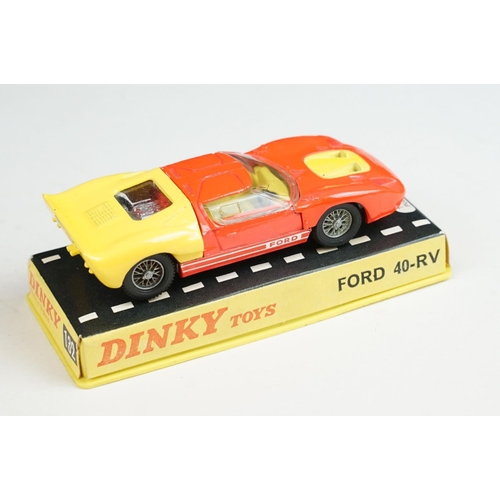 1226 - Six boxed / cased Dinky diecast models to include 1402 Ford Galaxie 500 in purple, 190 Monteverdi 37... 