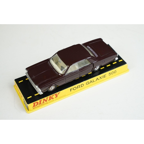 1226 - Six boxed / cased Dinky diecast models to include 1402 Ford Galaxie 500 in purple, 190 Monteverdi 37... 