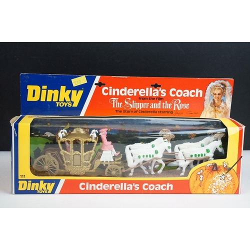 1227 - Ten boxed Dinky diecast models to include 274 Ford Transit Ambulance, 267 From The TV Series Emergen... 