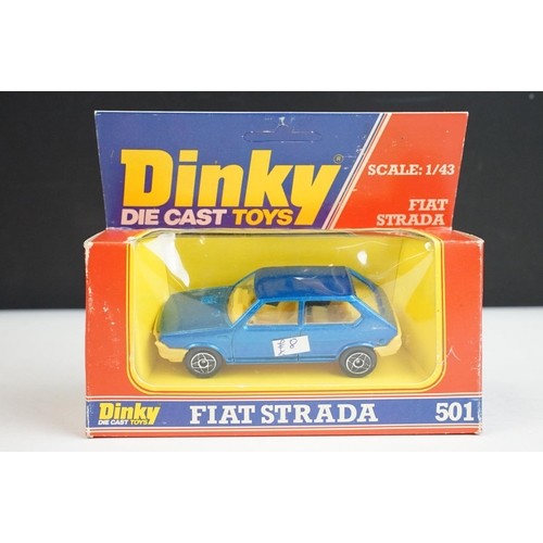 1227 - Ten boxed Dinky diecast models to include 274 Ford Transit Ambulance, 267 From The TV Series Emergen... 