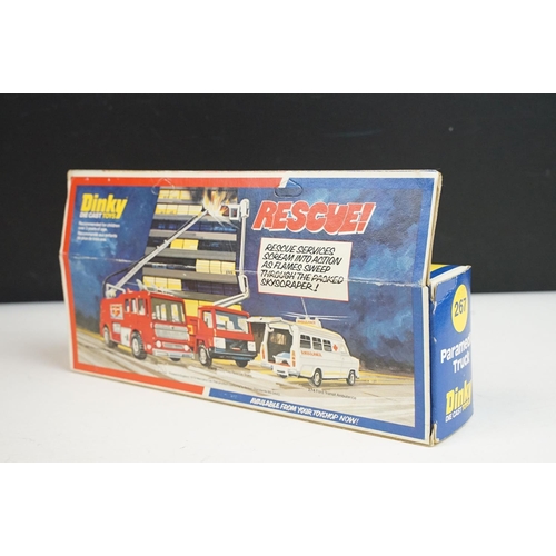 1227 - Ten boxed Dinky diecast models to include 274 Ford Transit Ambulance, 267 From The TV Series Emergen... 