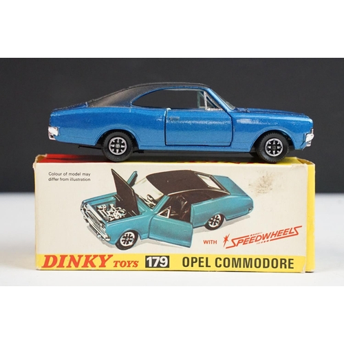 1228 - Five boxed Dinky Speedwheels diecast models to include 252 Pontiac RCMP Car, 200 Matra 630, 217 Alfa... 