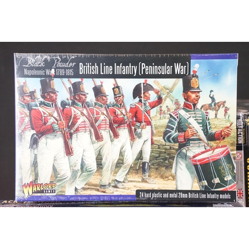 385 - War Gaming - 24 Sealed Warlords Bolt Action plastic miniature sets featuring 2 x Band Of Brothers, K... 