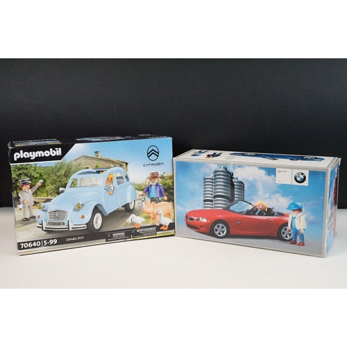 399 - Two boxed Playmobil sets to include sealed 70640 Citroen 2CV & BMW Lifestyle Kids sealed contents (B... 