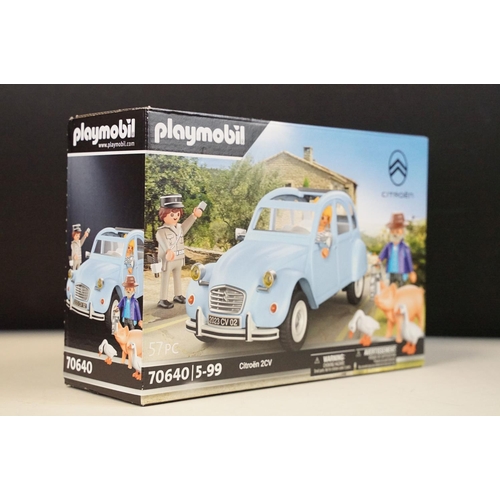 399 - Two boxed Playmobil sets to include sealed 70640 Citroen 2CV & BMW Lifestyle Kids sealed contents (B... 