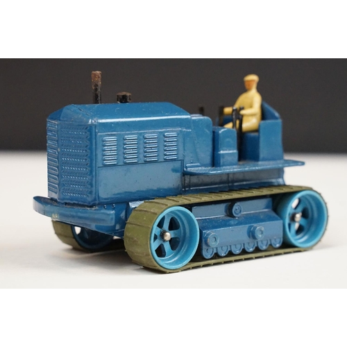 1201 - Two boxed Dinky Supertoys diecast models to include 563 Blaw Knox Heavy Tractor in dark blue body, m... 