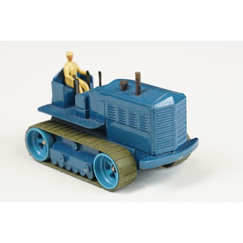 1201 - Two boxed Dinky Supertoys diecast models to include 563 Blaw Knox Heavy Tractor in dark blue body, m... 