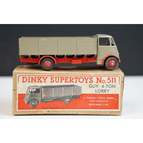 1201 - Two boxed Dinky Supertoys diecast models to include 563 Blaw Knox Heavy Tractor in dark blue body, m... 