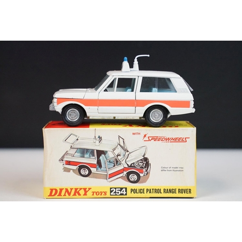 1202 - Four boxed Dinky emergency service diecast models to include 270 Ford Escort Panda Police Car, 268 R... 