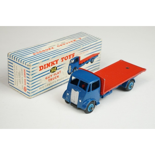 1204 - Six boxed Dinky diecast models to include 922 Big Bedford Lorry in blue cab and yellow trailer, 903 ... 