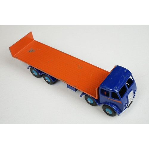 1204 - Six boxed Dinky diecast models to include 922 Big Bedford Lorry in blue cab and yellow trailer, 903 ... 