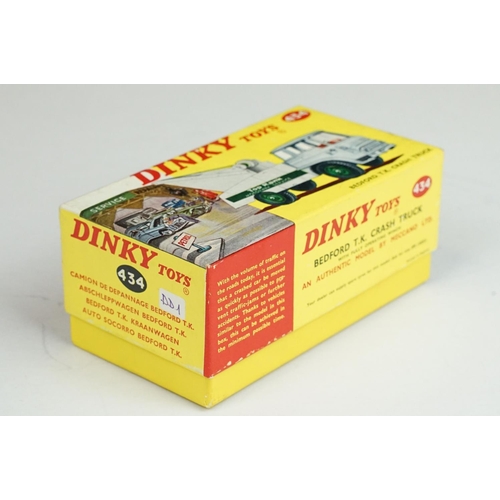 1205 - Four boxed Dinky diecast commercial models to include French 589 Berliet (diecast vg, box end flap l... 