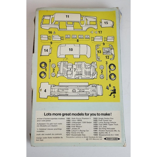 1207 - Three boxed Dinky Kit diecast models to include 1014 Beach Buggy, 1008 Mercedes Benz 600 and 1017 Ro... 