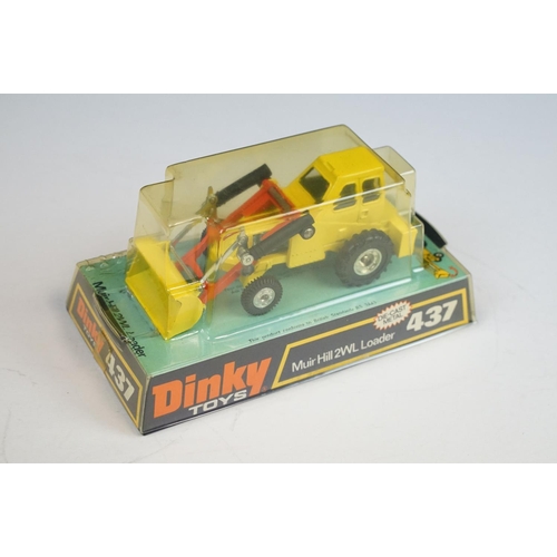 1212 - Ten boxed Dinky diecast models to include 439 Ford D800 Snowplough & Tipper Truck, 724 Sea King Heli... 