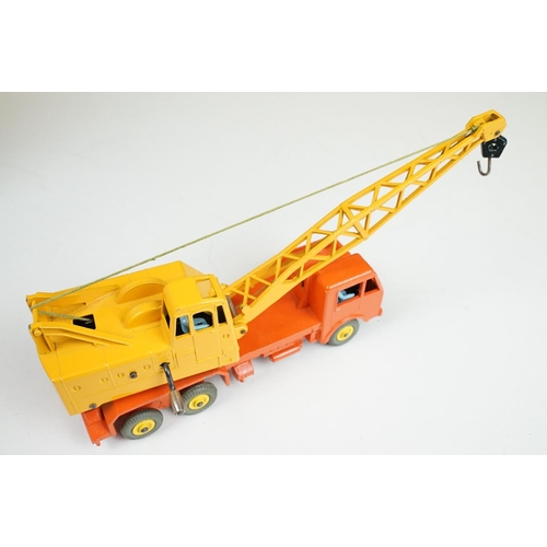 1220 - Five boxed Dinky commercial diecast model to include Supertoys 972 20 Ton Lorry Mounted Coles Crane,... 