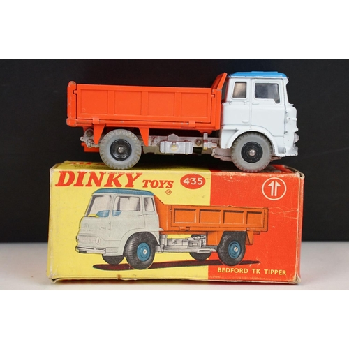 1220 - Five boxed Dinky commercial diecast model to include Supertoys 972 20 Ton Lorry Mounted Coles Crane,... 