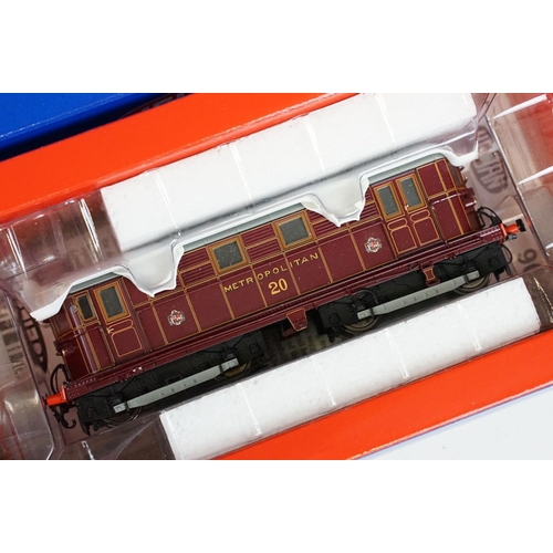 274 - Two boxed OO gauge locomotives to include Bachmann 31-476 Class G2 9449 LMS Black without tender bla... 