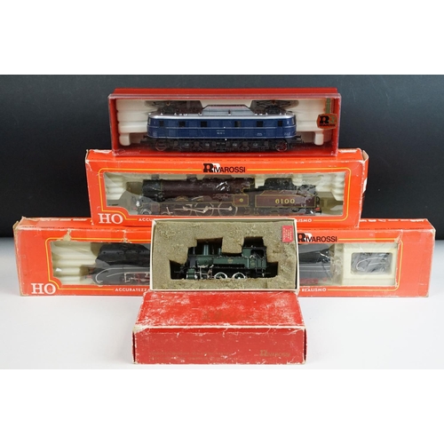 282 - Four boxed Rivarossi HO gauge locomotives to include 1339, 1357, 1348 & 1666