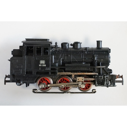 289 - 13 Fleischmann & Marklin HO gauge locomotives, mainly 0-6-0 engines, featuring DB line