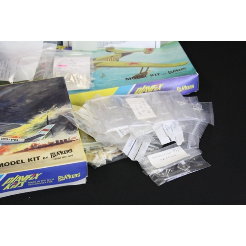 409 - 13 Boxed plastic model aircraft kits to include 4 x Nu Bee 1/100 (Military Helicopter, Jet Airliner,... 