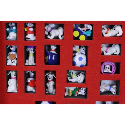 410 - Boxed Disney's 101 Dalmatians McDonalds Happy Meal Collector's Set No.16845 with coa, box showing st... 