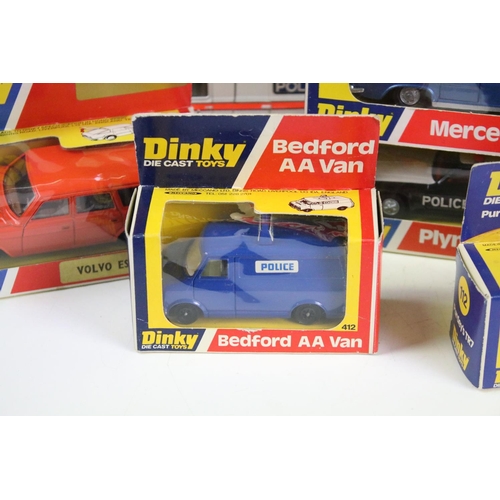 1189 - 19 Boxed Dinky diecast models to include 207 Triumph TR7 Rally 112 Purdey's TR7, 269 Ford Transit Po... 