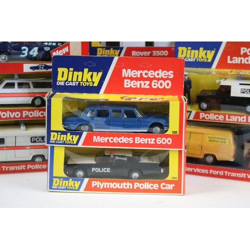 1189 - 19 Boxed Dinky diecast models to include 207 Triumph TR7 Rally 112 Purdey's TR7, 269 Ford Transit Po... 