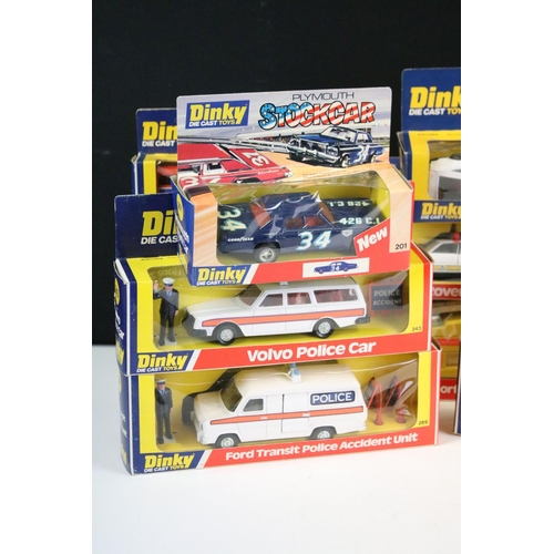 1189 - 19 Boxed Dinky diecast models to include 207 Triumph TR7 Rally 112 Purdey's TR7, 269 Ford Transit Po... 