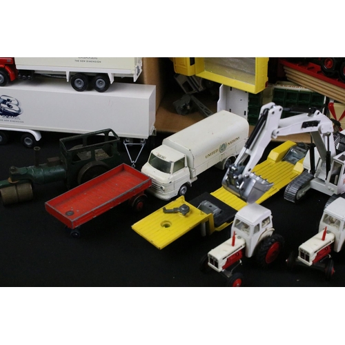 1191 - Large collection of diecast models to include Crescent, Tekno, Siku, Corgi, Western Models, Timpo et... 