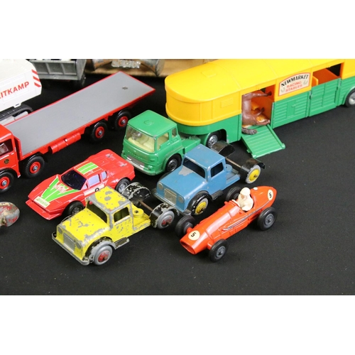 1191 - Large collection of diecast models to include Crescent, Tekno, Siku, Corgi, Western Models, Timpo et... 