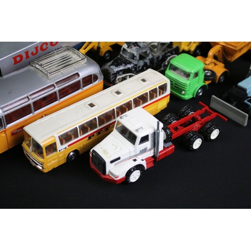 1192 - 27 Commercial and construction diecast models from the Mid 20th C onwards to include Tekno Dijco NV ... 