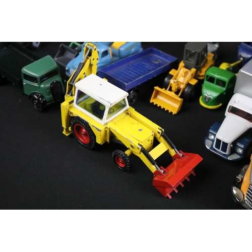 1192 - 27 Commercial and construction diecast models from the Mid 20th C onwards to include Tekno Dijco NV ... 