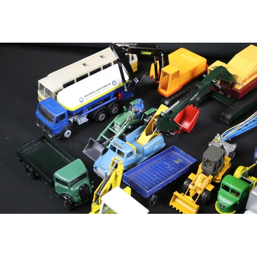 1192 - 27 Commercial and construction diecast models from the Mid 20th C onwards to include Tekno Dijco NV ... 