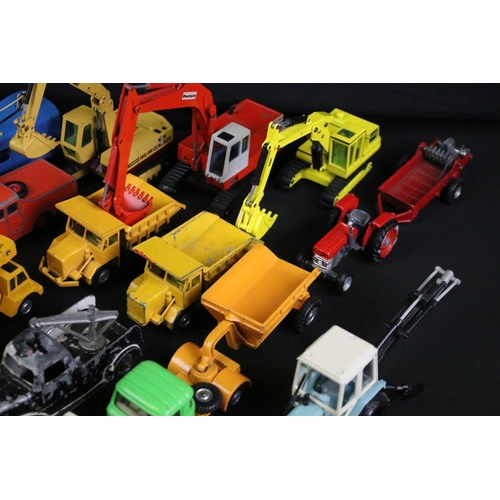 1192 - 27 Commercial and construction diecast models from the Mid 20th C onwards to include Tekno Dijco NV ... 