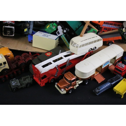 1193 - Collection of Mid 20th C onwards diecast & plastic models to include Tekno, Corgi, Dinky, No Rev, Ma... 